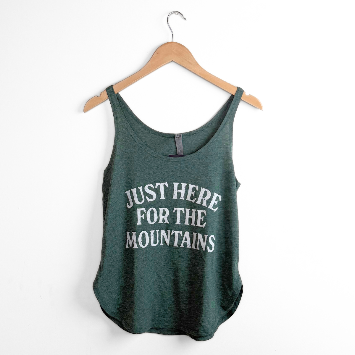Just Here for the Mountains Ladies Tank