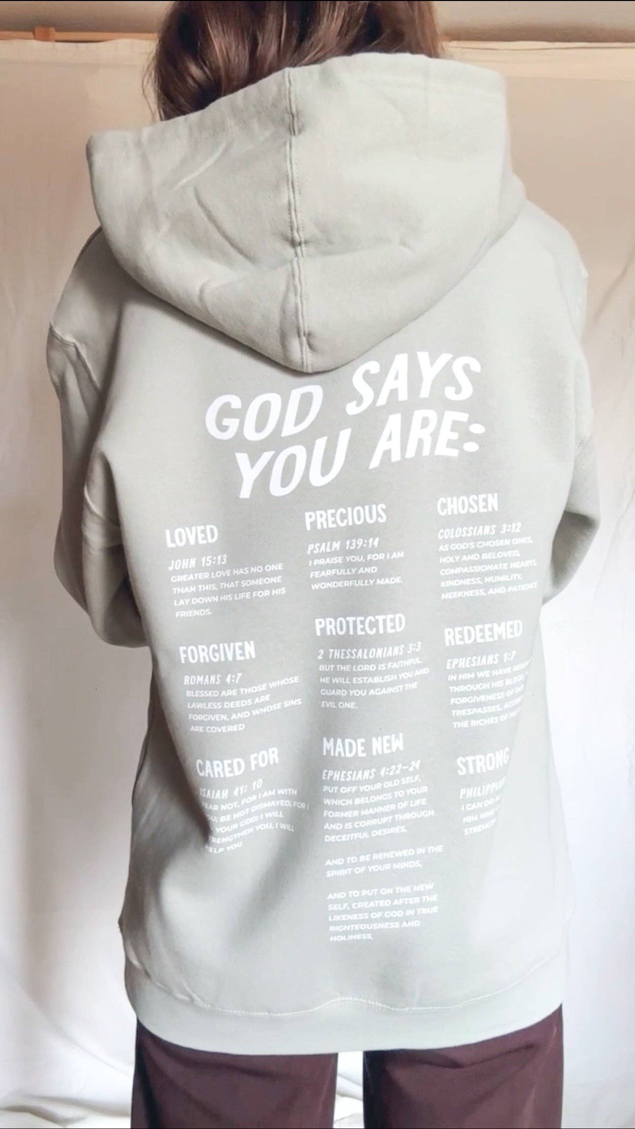 God Says You Are Sweatshirt