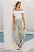 GAUZE PATCH JOGGER