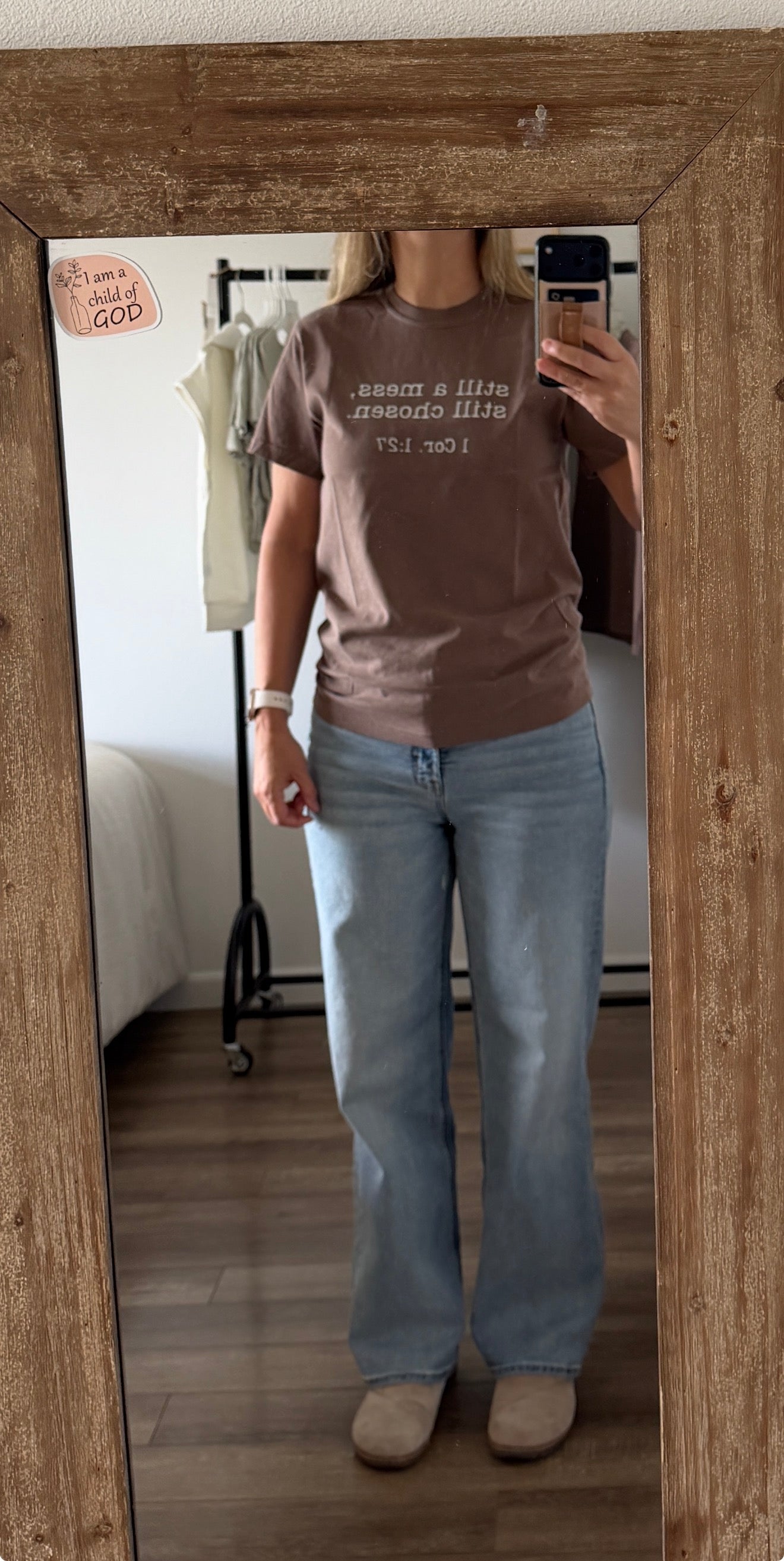 Still A Mess, Still Chosen 1 Cor 1:27 Graphic Tee