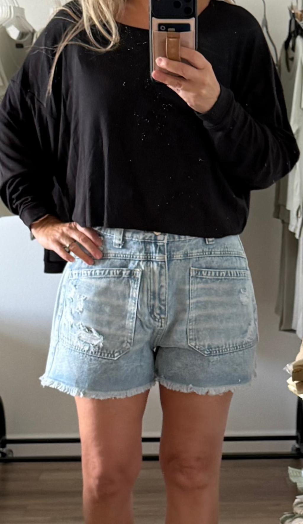 Blue Breeze Denim Shorts