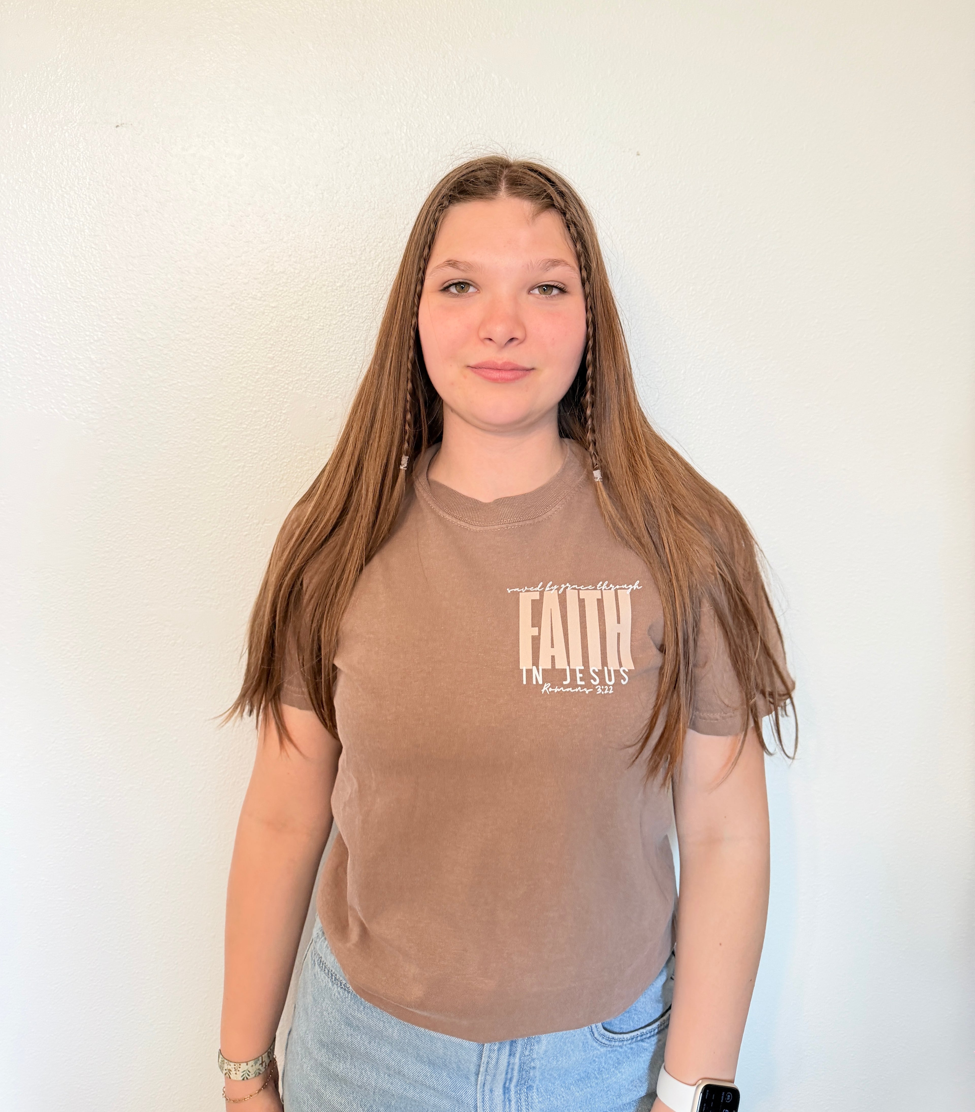 Saved By Grace Through Faith in Jesus T-Shirt