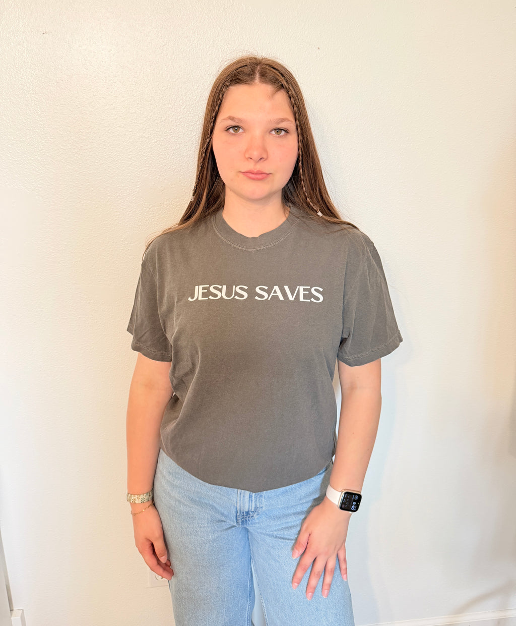 Jesus Saves Power In the Name of Jesus Unisex Christian Tee