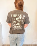 Jesus Saves Power In the Name of Jesus Unisex Christian Tee