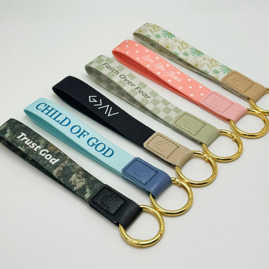 Love Like Jesus Scripture Keychain