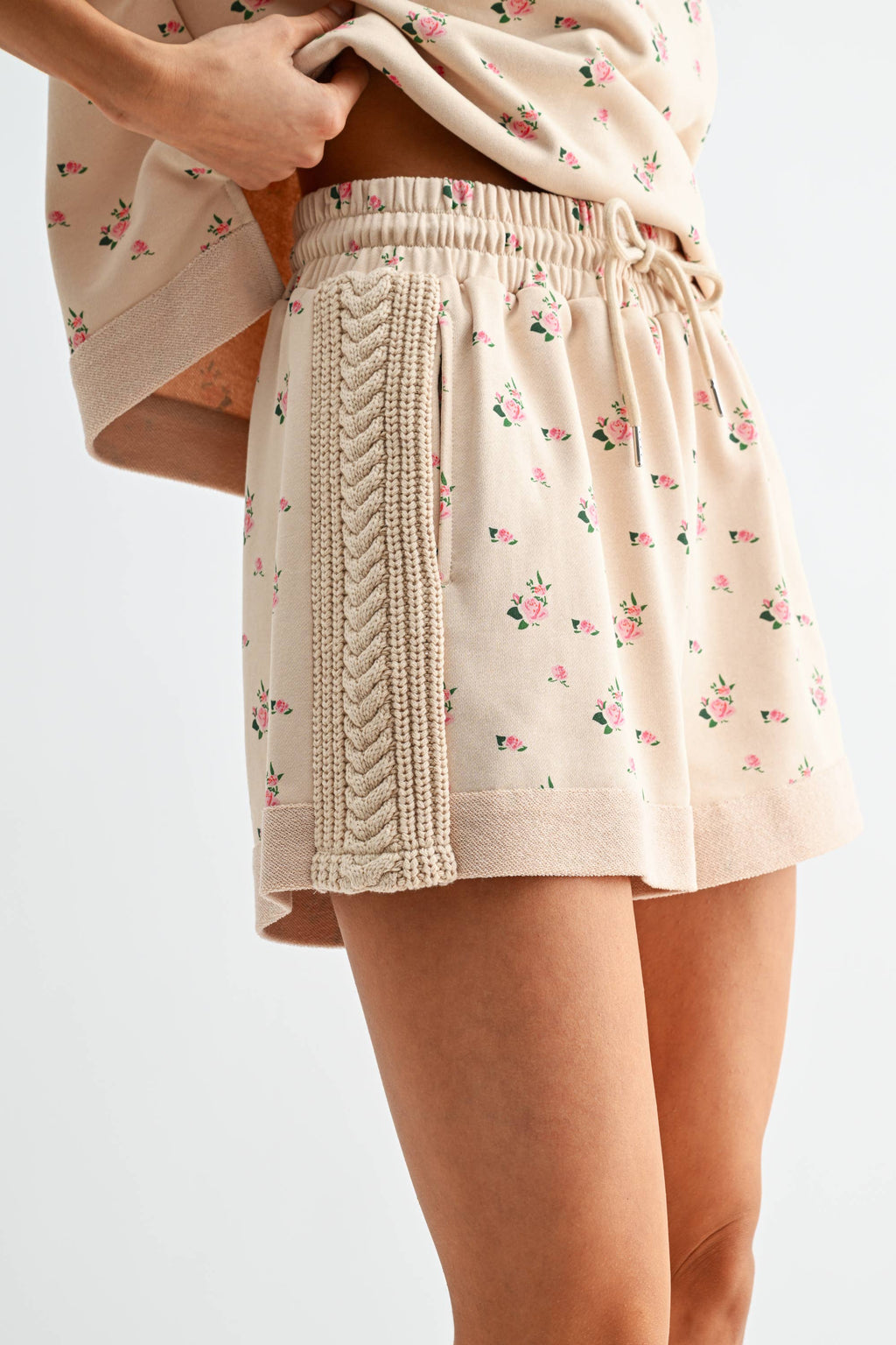 Sweet Magnolia Short Sleeve Top and Shorts Set