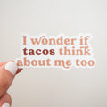 Taco sticker