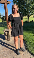 The Grace Denim Romper